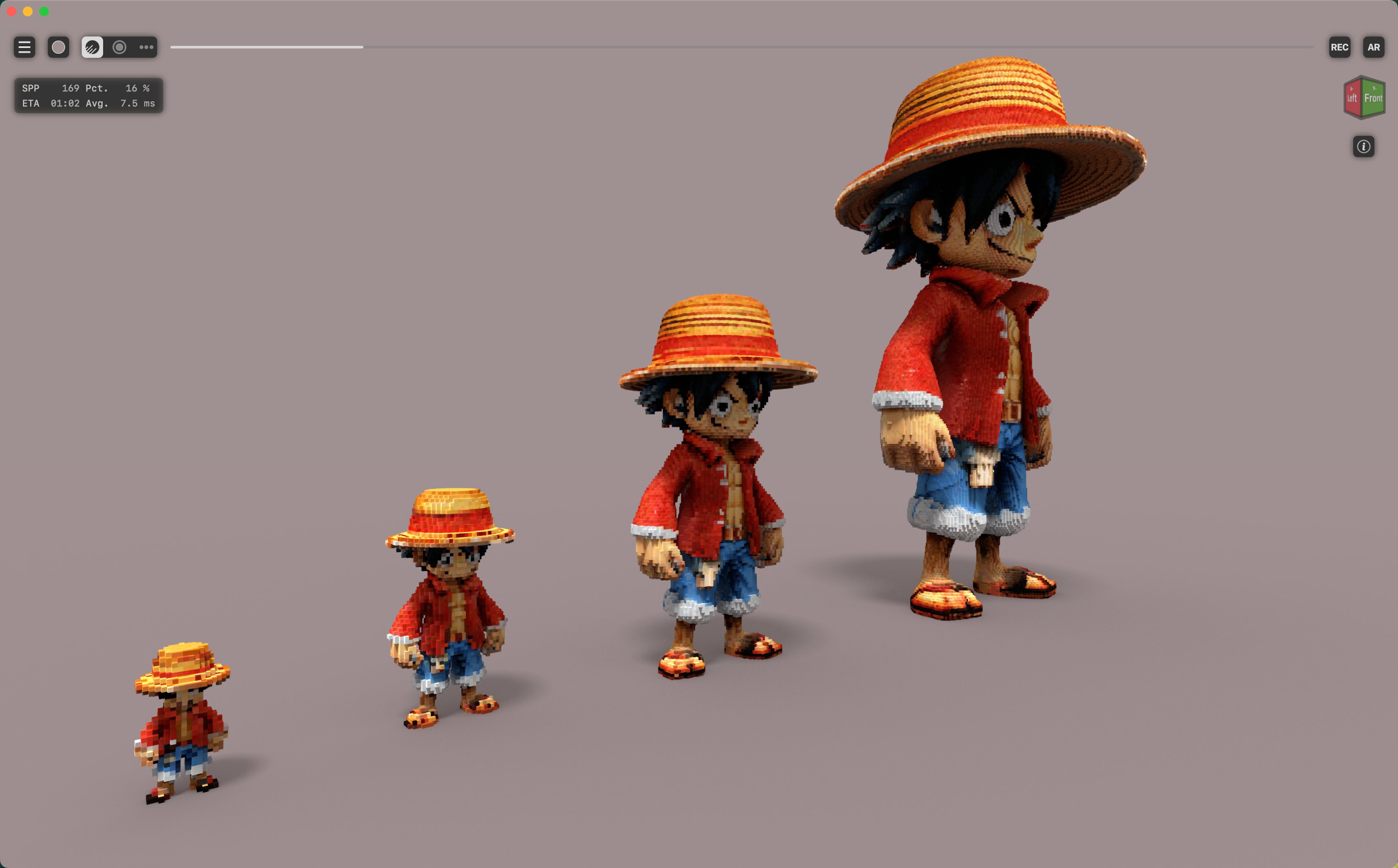 Hunyuan3D Detail Rendering